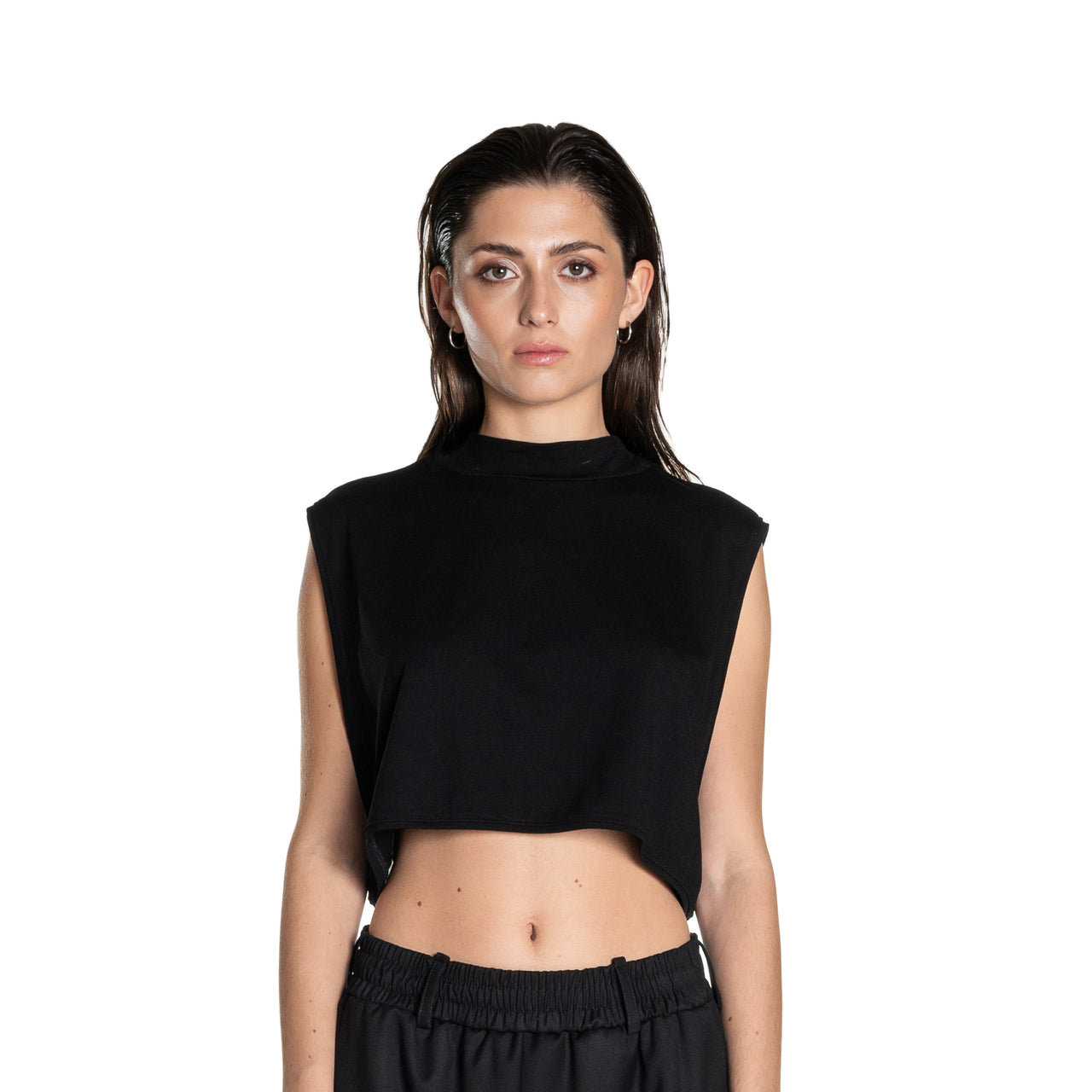 Mini Crop-Top Collar