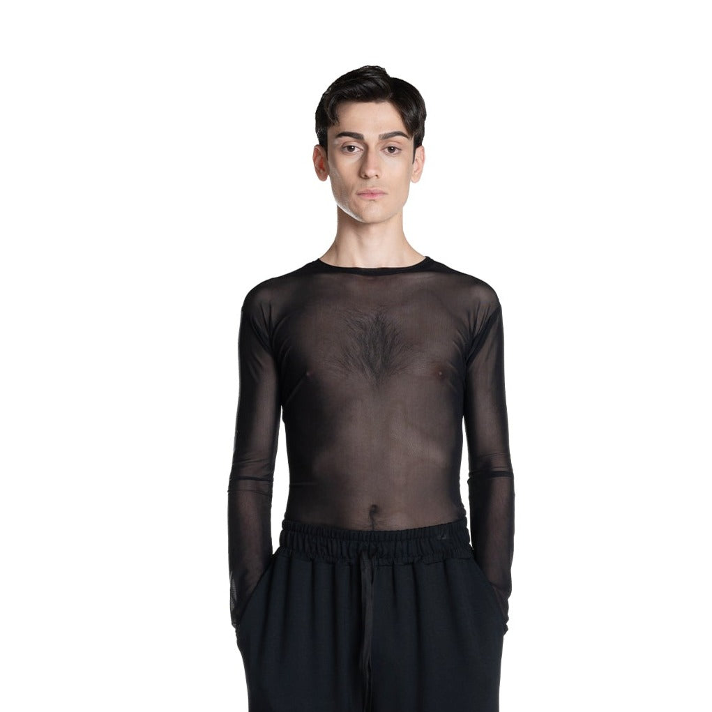 Tight Mesh Long-sleeve