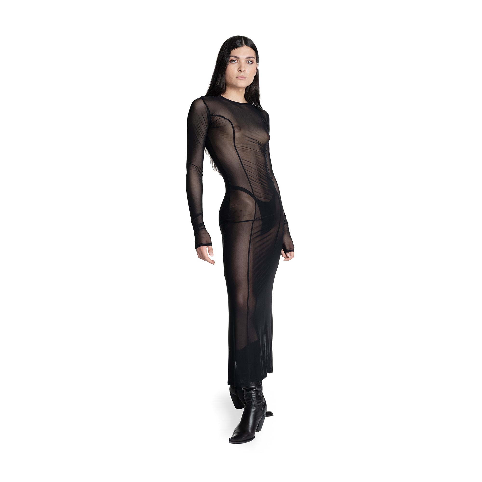 tight black mesh dress Windsor Lena Strapless Bodycon Beaded Mesh Mini Dress in Black | Size: XXS