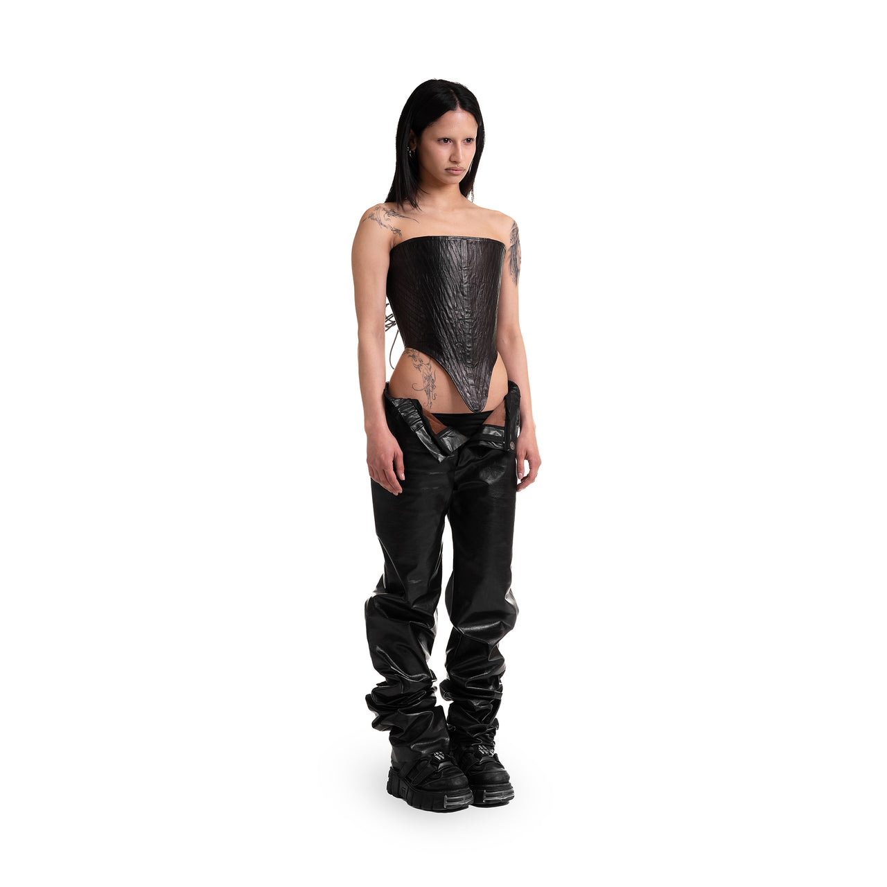 Leather '700 Corset