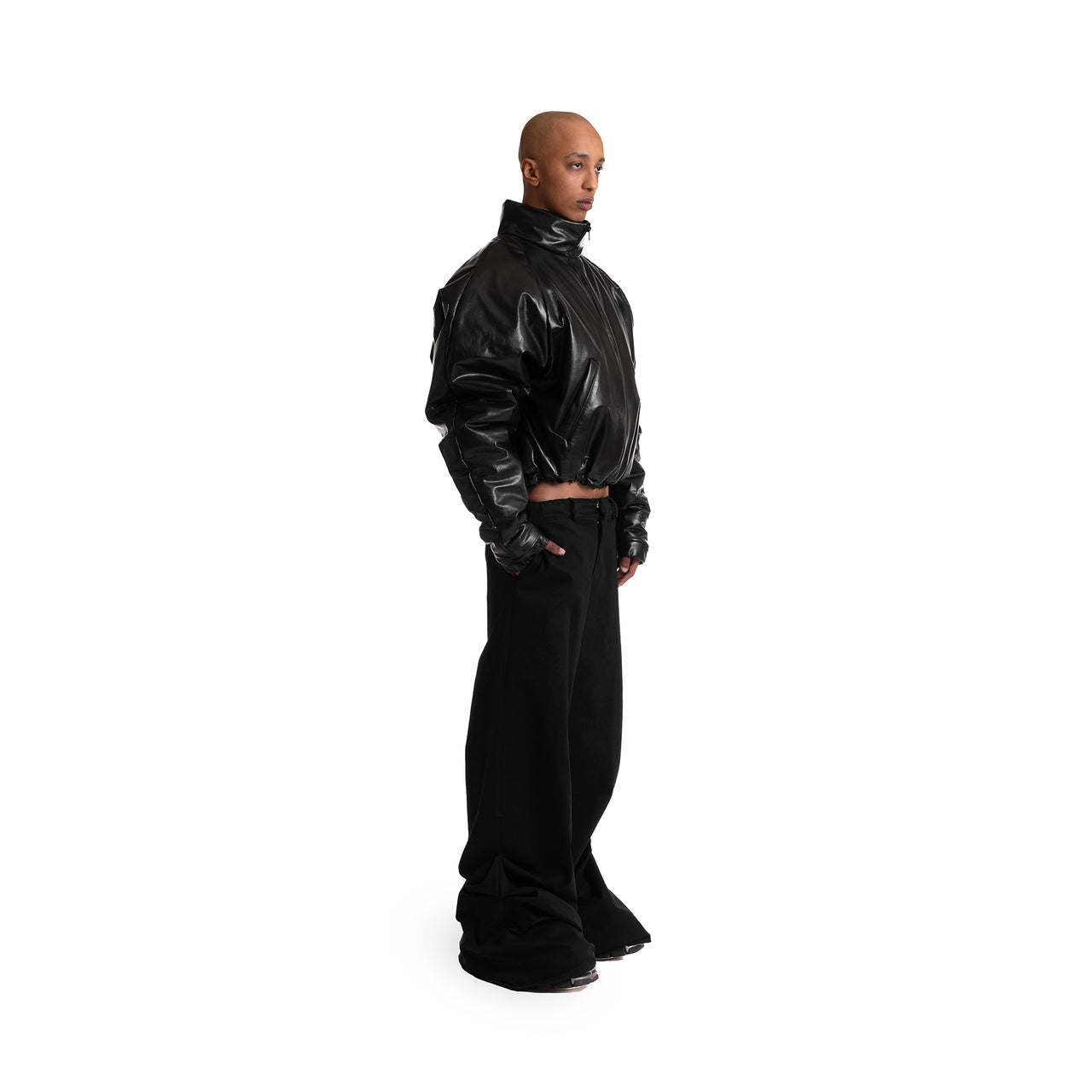 Fold Baggy Trousers