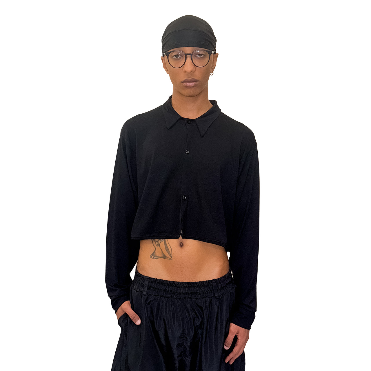 Soft Cropped Shirt